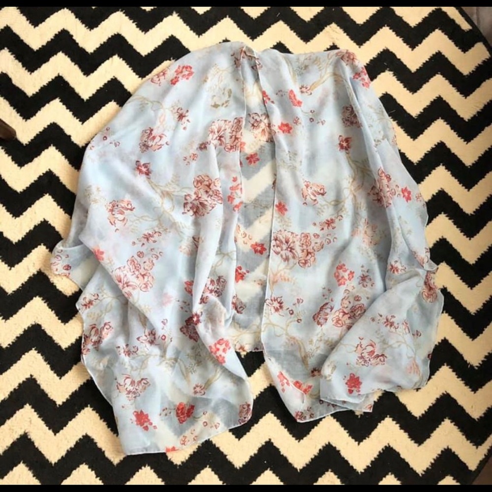 Pale Blue Kimono
